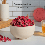 Queues de cerise séchées et infusion pour perdre du poids