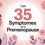 Illustration femme mature symboles bien-être