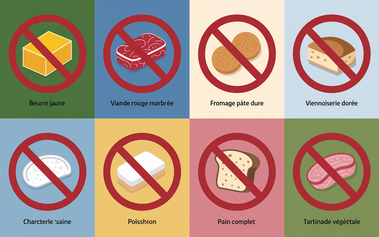 Aliments à éviter et leurs alternatives saines