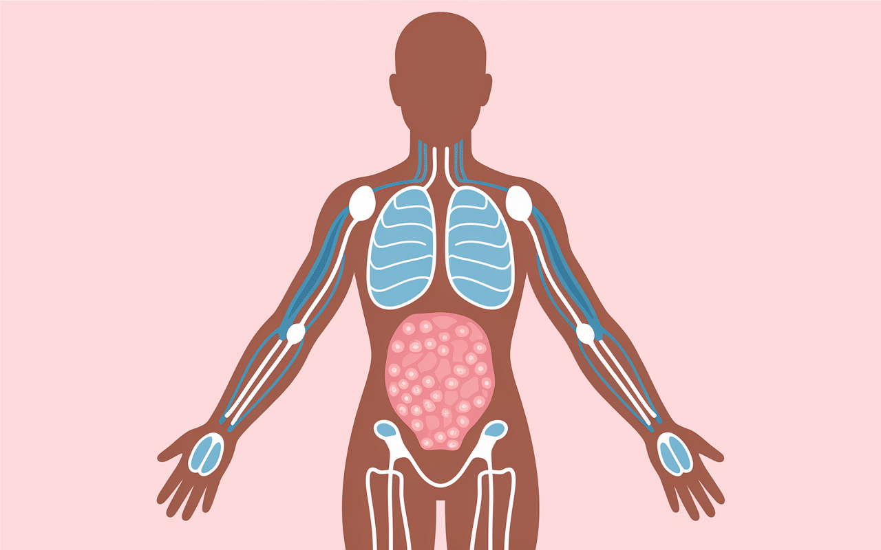 Illustration causes rétention d'eau corporelle