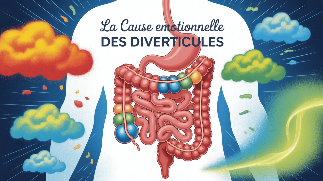 Illustration de diverticule émotionnelle