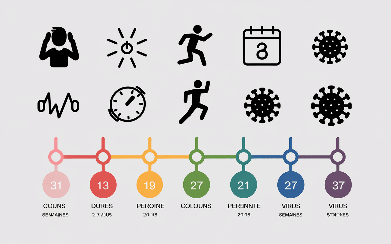 Infographie durée douleur intercostale causes