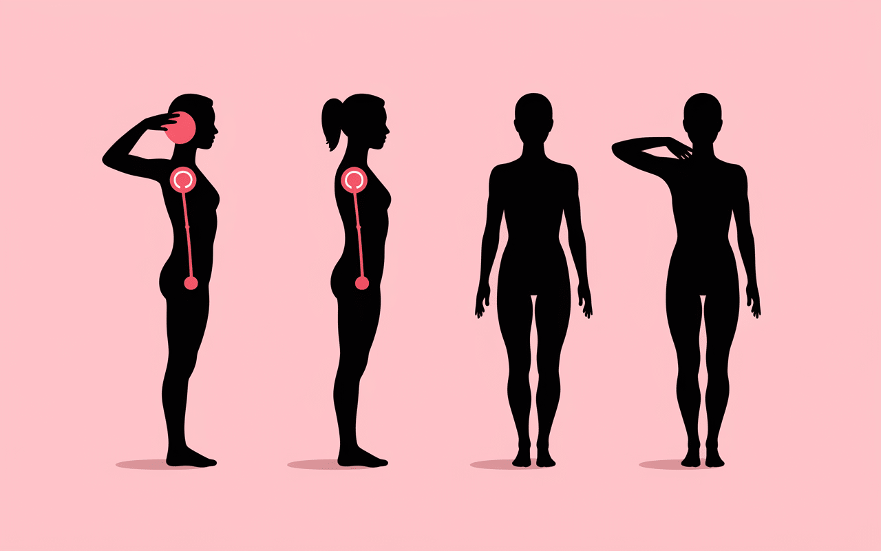 Silhouettes mobilisation nerf cubital