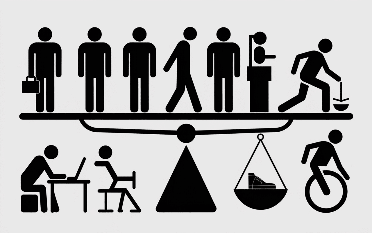 Infographie sur facteurs de récupération discopathie