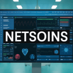 Interface Netsoins sur écran médical