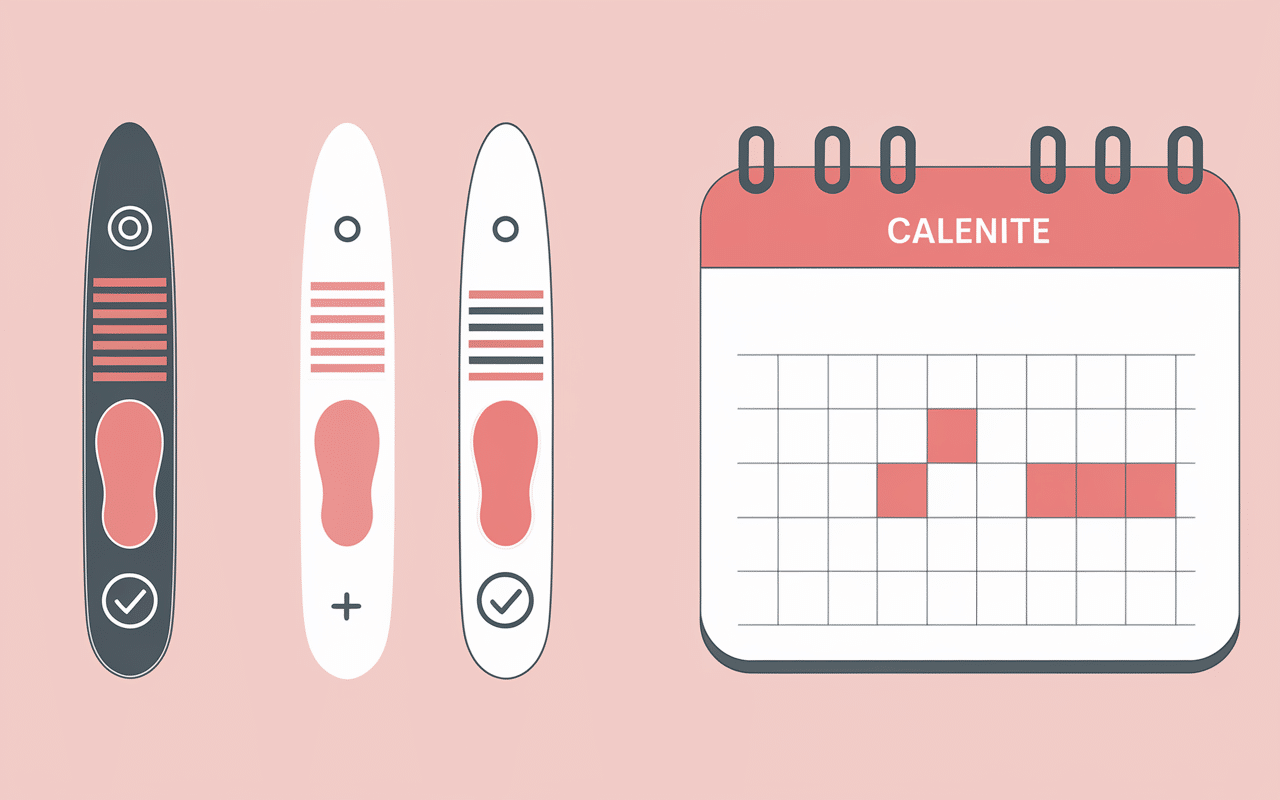Comparaison résultats test d'ovulation