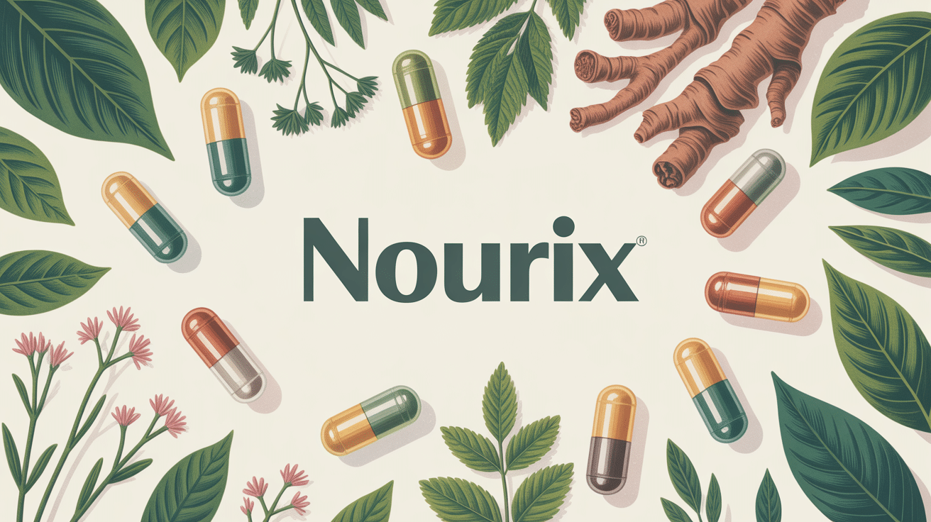 Capsules Nourix avec plantes médicinales