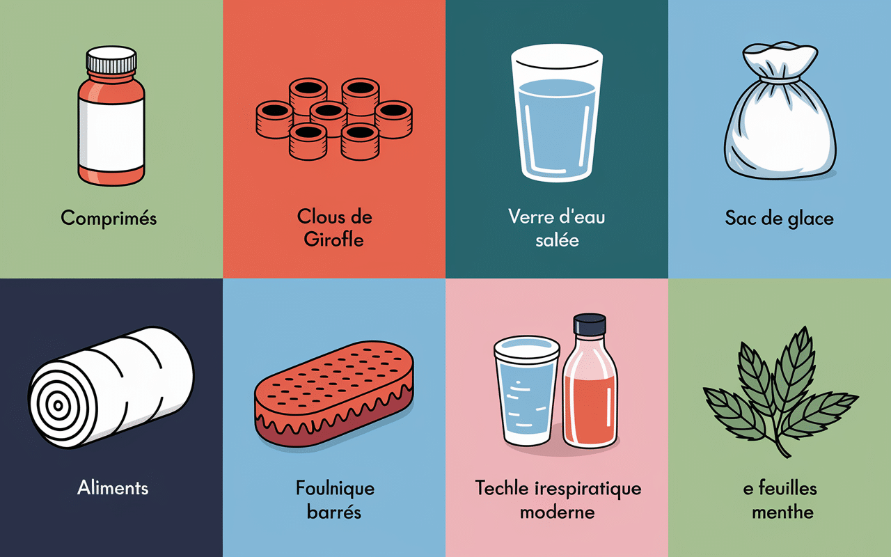 Solutions pour calmer une rage de dent