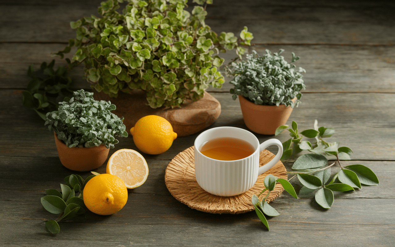 Tisanes et plantes pour rétention d'eau