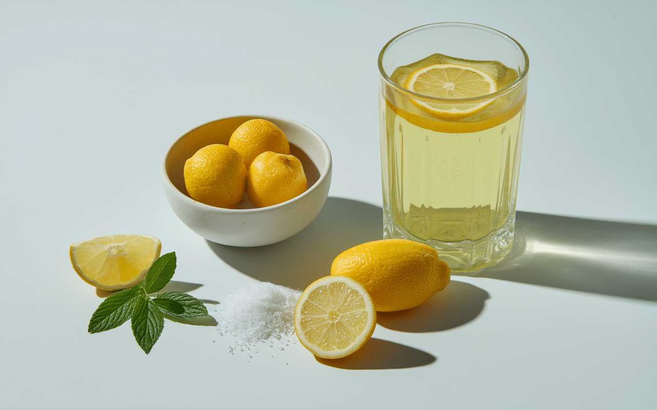 Nature morte remèdes bouche sèche