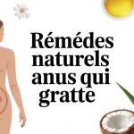 illustration remèdes naturels pour anus qui gratte