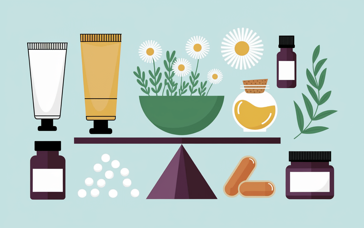 crèmes et huiles essentielles pour rosacée disparue