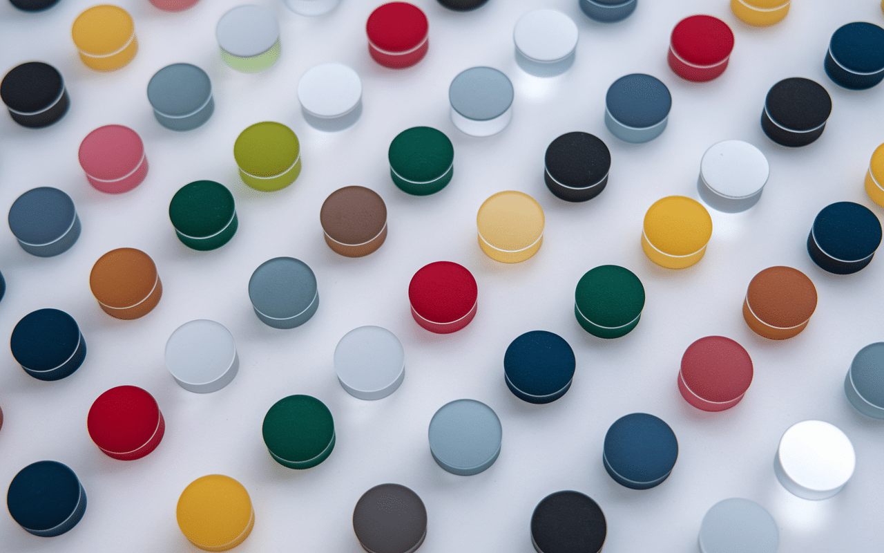 Différents types de patch bouton