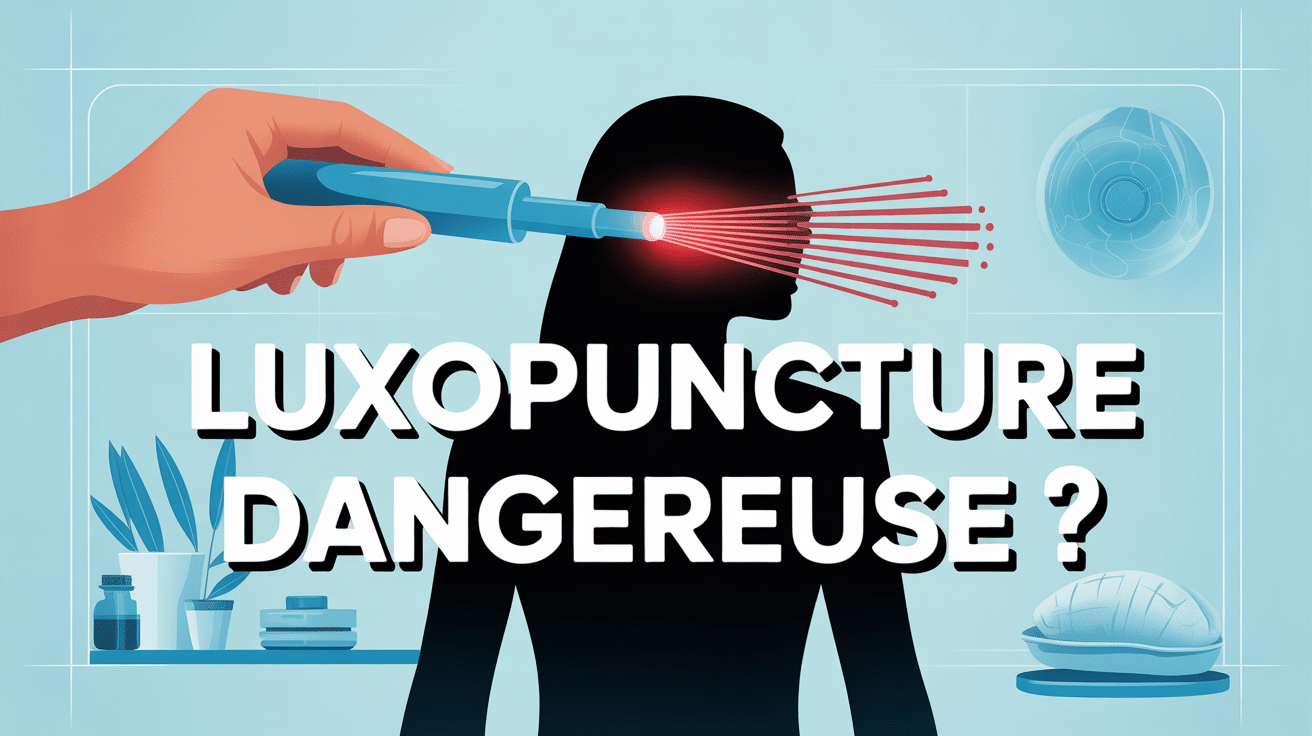Luxopuncture danger main stylo infrarouge