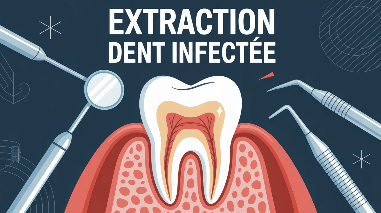 peut on arracher une dent infectée visuel dentaire moderne