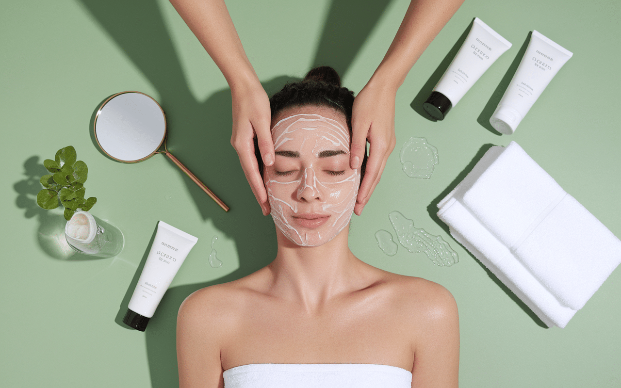 Aloe Simply gel aloe vera application routine beauté spa