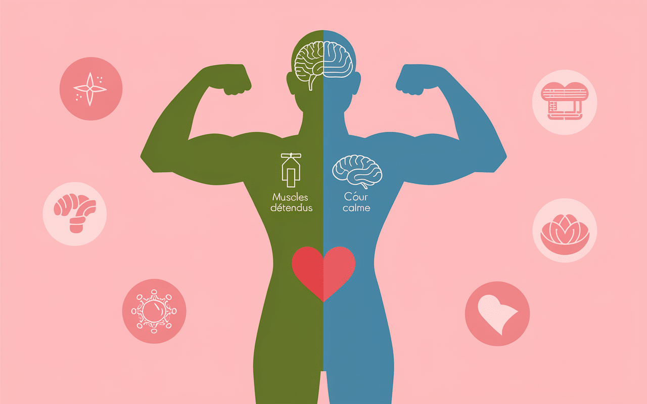 Bienfaits body massage muscles esprit coeur