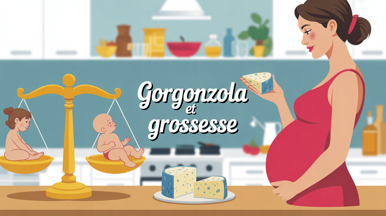 femme enceinte gorgonzola équilibre sécurité