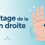 grattage main droite illustration médicale et symbolique
