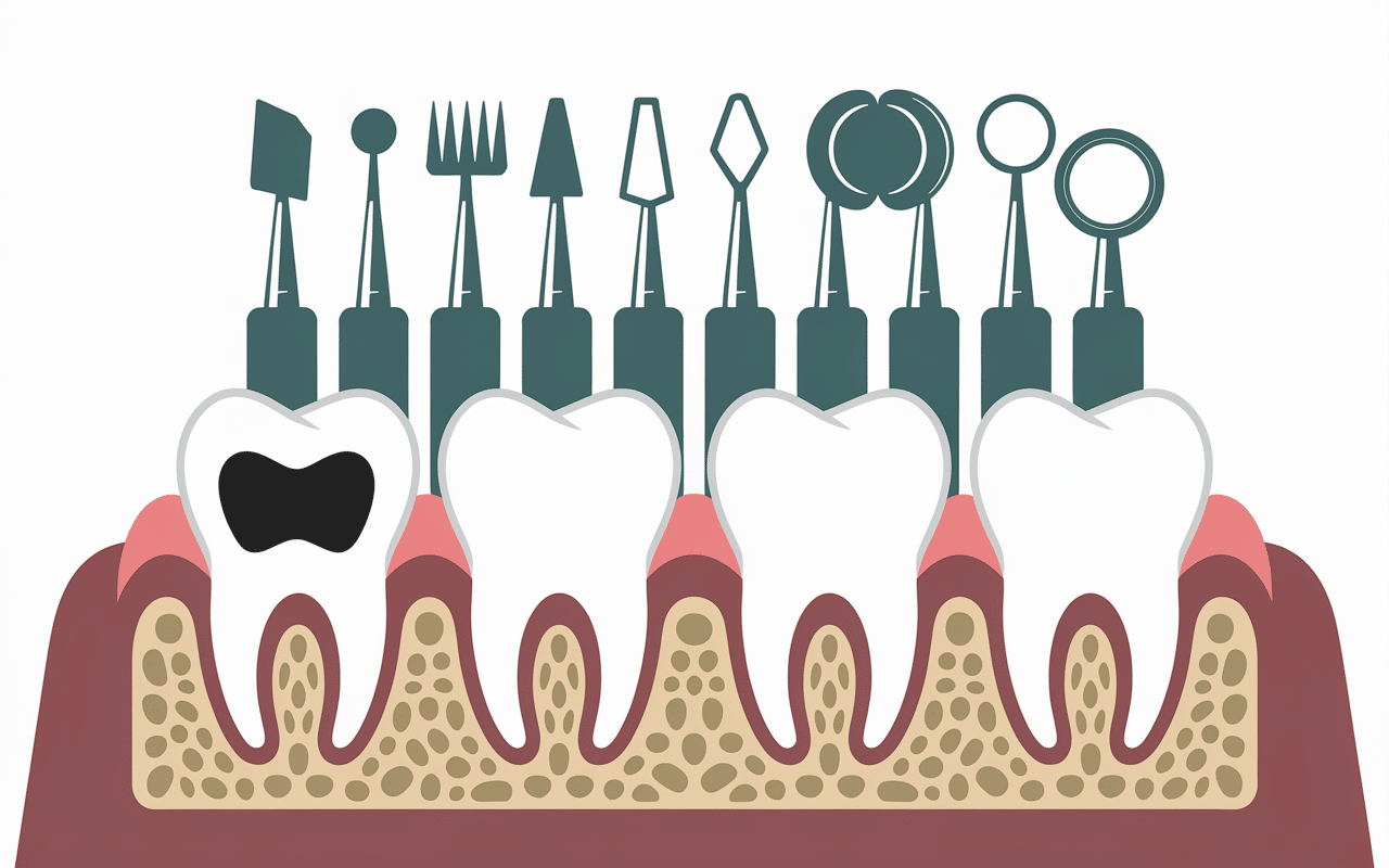 inlay onlay sur dent abîmée schéma médical