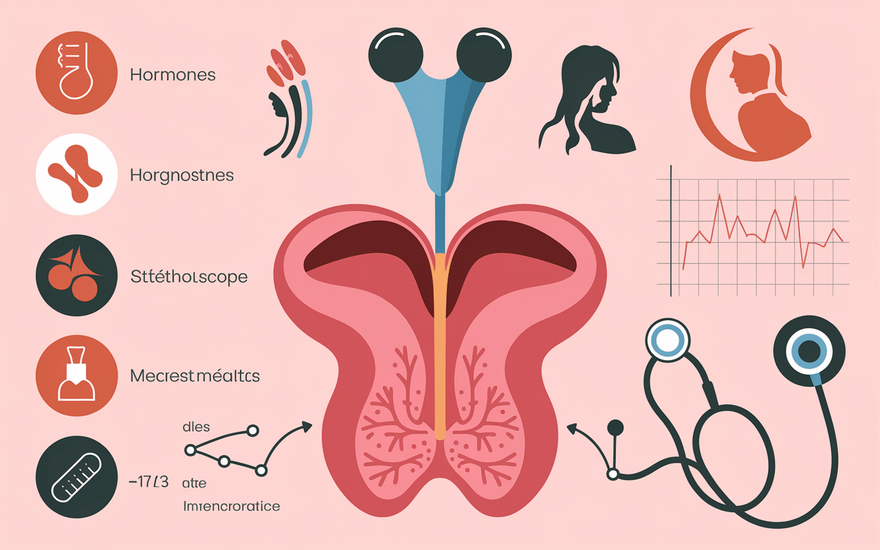 Schéma fonctions et diagnostic irm hypophysaire