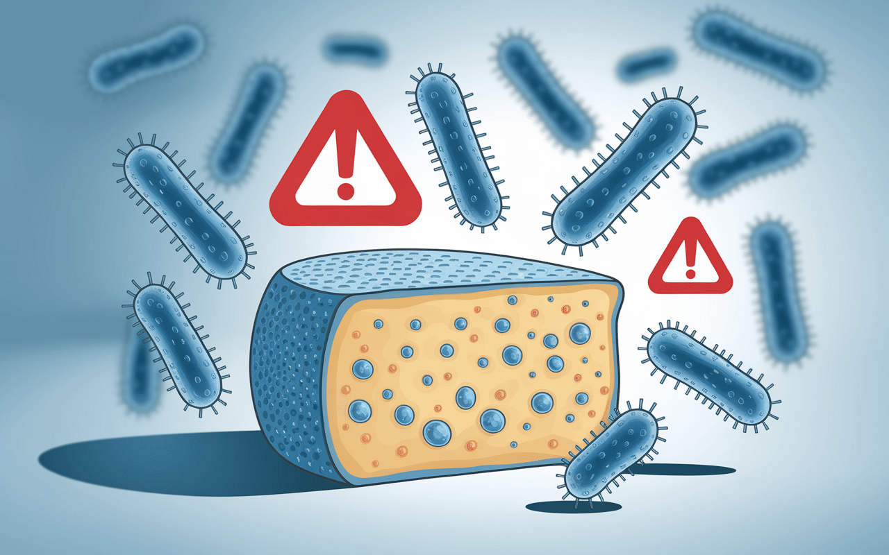 bactéries fromage bleu gorgonzola enceinte