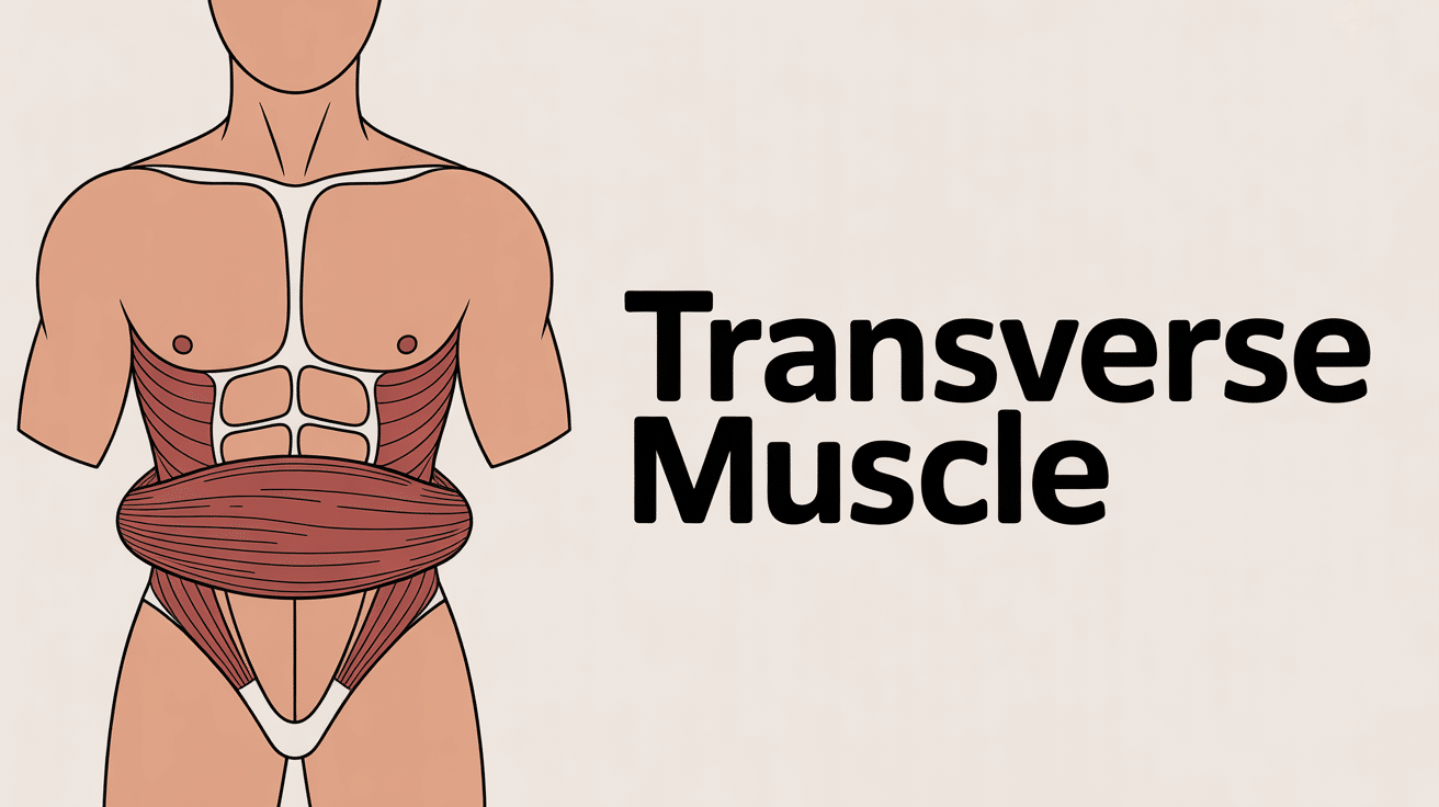 transverse muscle anatomie ceinture naturelle abdomen