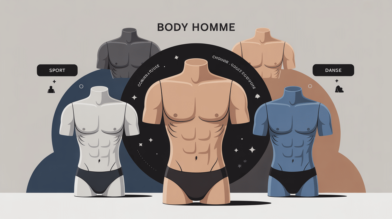 Illustration body homme, guide complet style et usages
