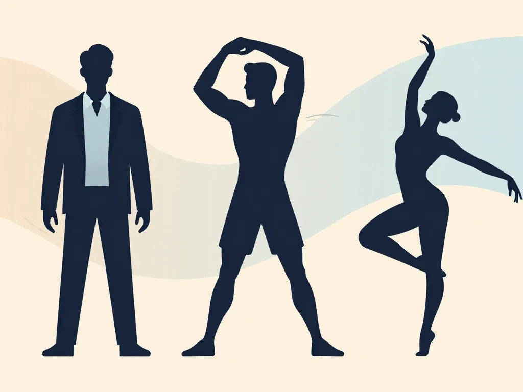 Scènes d’usage body homme bureau sport danse