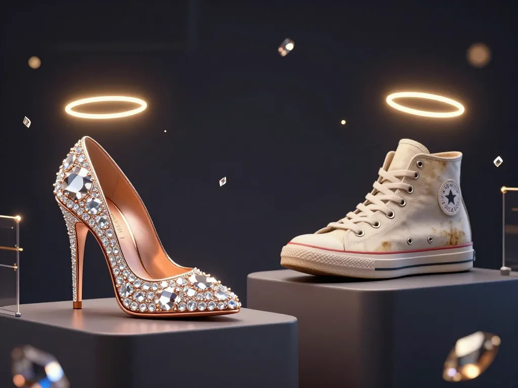 Stiletto joaillier et sneaker rare, chaussure les plus cher du monde