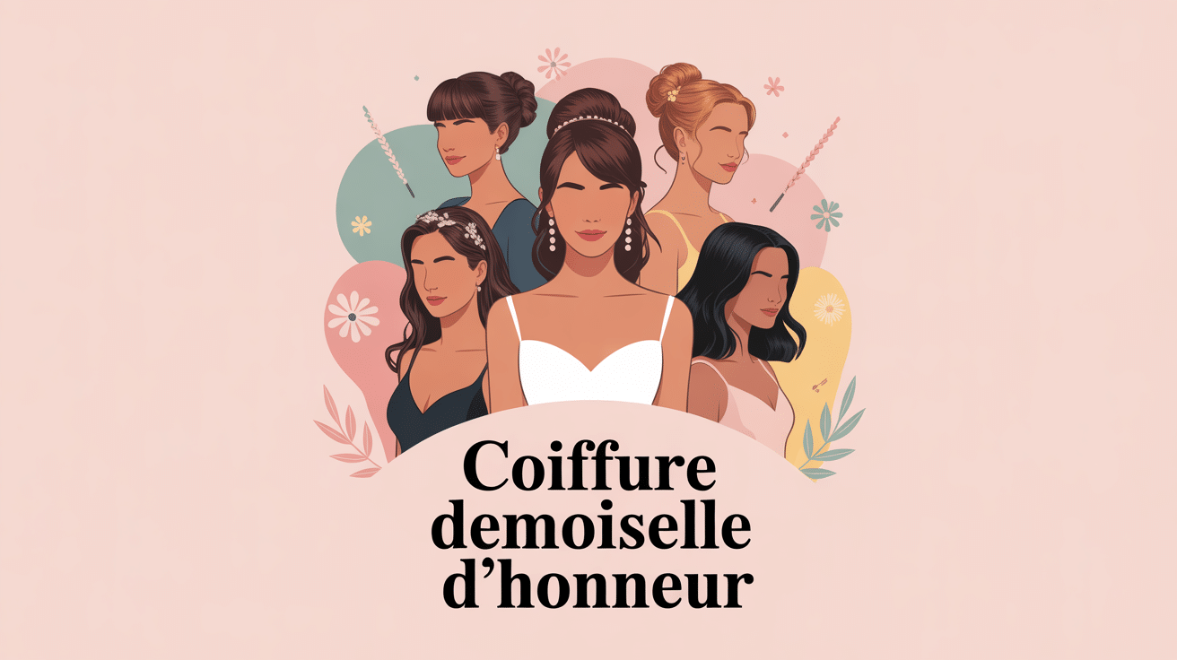 coiffeur demoiselle d honneur visuel guide coiffures mariage