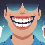 dentition parfaite homme avec options orthodontie facettes blanchiment
