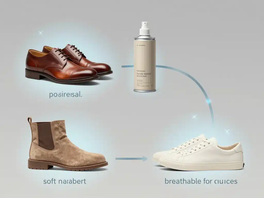 imperméabilisant chaussure choix selon matière