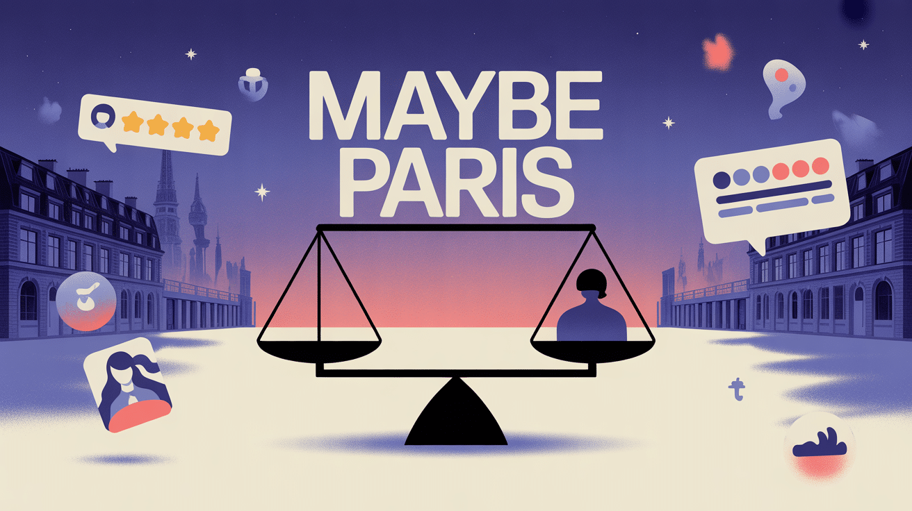Illustration maybe paris avis, points forts et limites