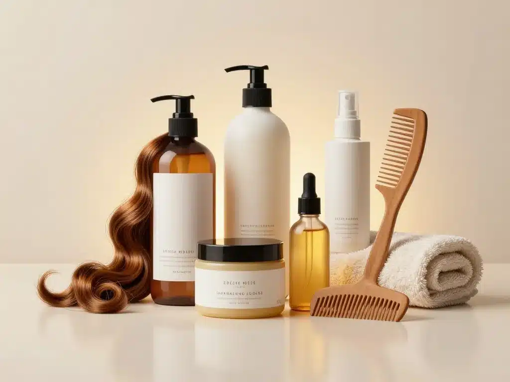 Produits essentiels pour meches caramel