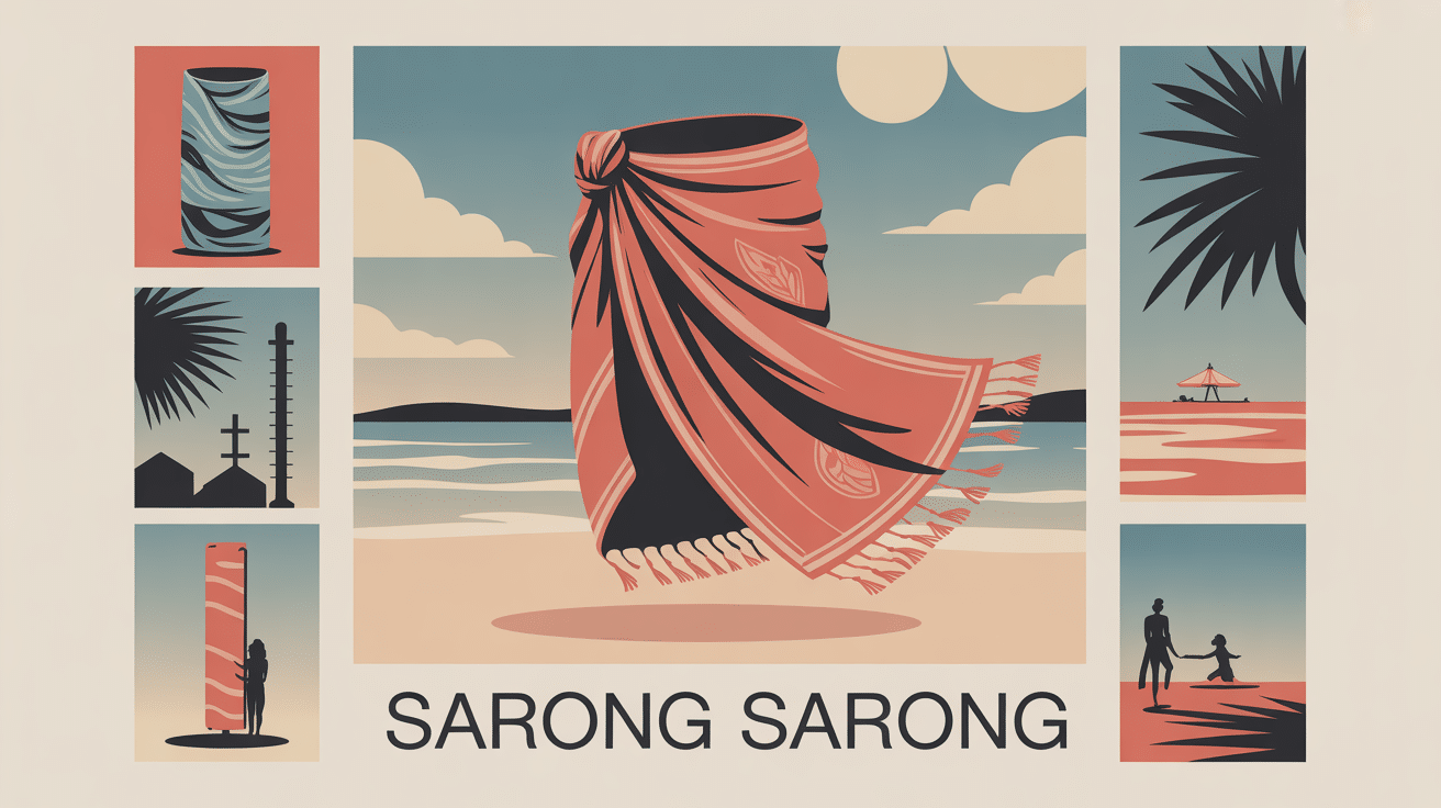 Illustration sarong sarong guide complet style et usages