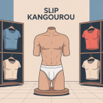 Illustration slip kangourou, maintien, confort, matières
