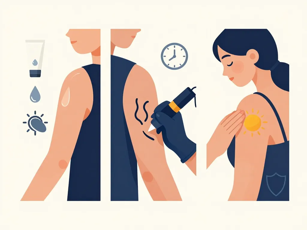 Préparation, séance et soins d’un tatouage réaliste en trois étapes