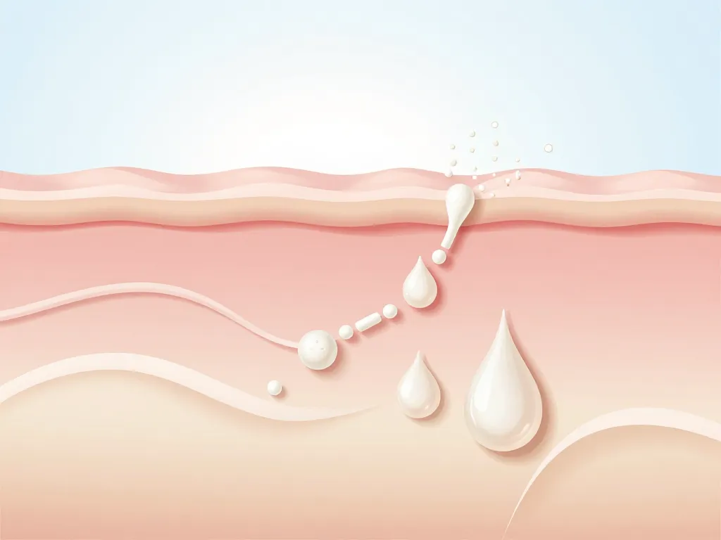 wrinkle power avis : schéma action hydratation peptides