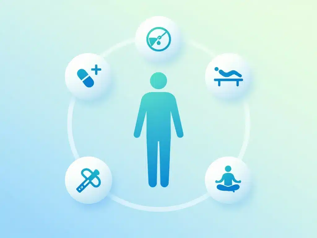 Schéma traitements algodystrophie solutions gestion