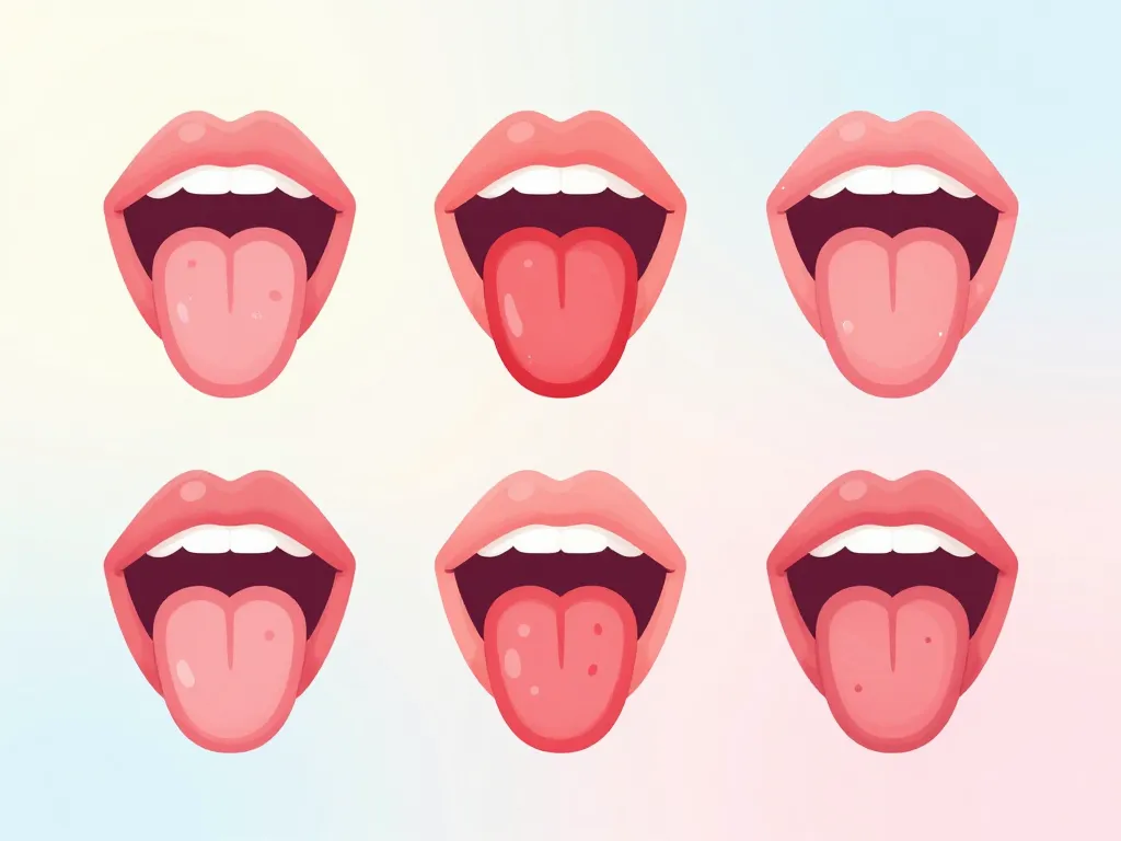 bouton sur la langue différents symptômes