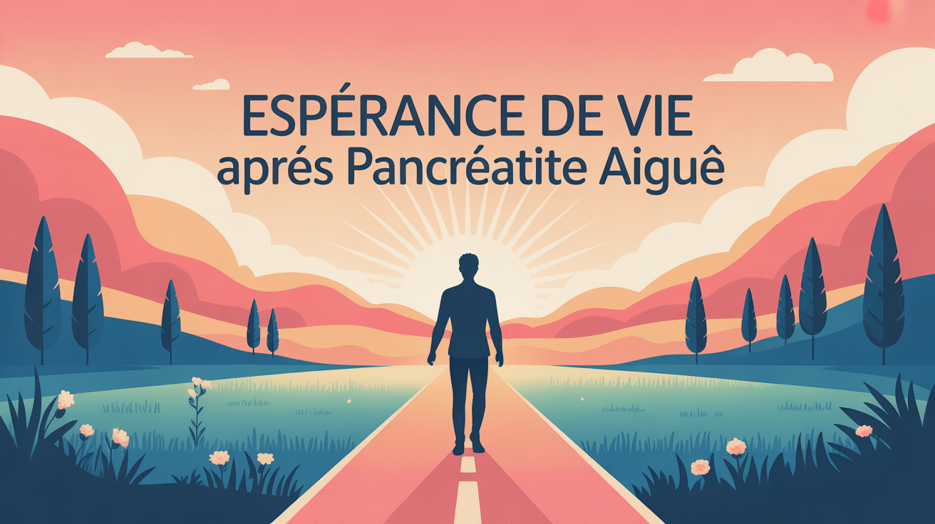 illustration centrale espérance de vie après pancréatite aiguë