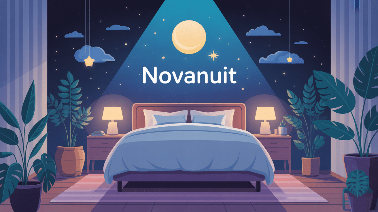 novanuit sommeil réparateur chambre apaisante