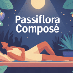 Illustration passiflora composé contre le stress et troubles du sommeil