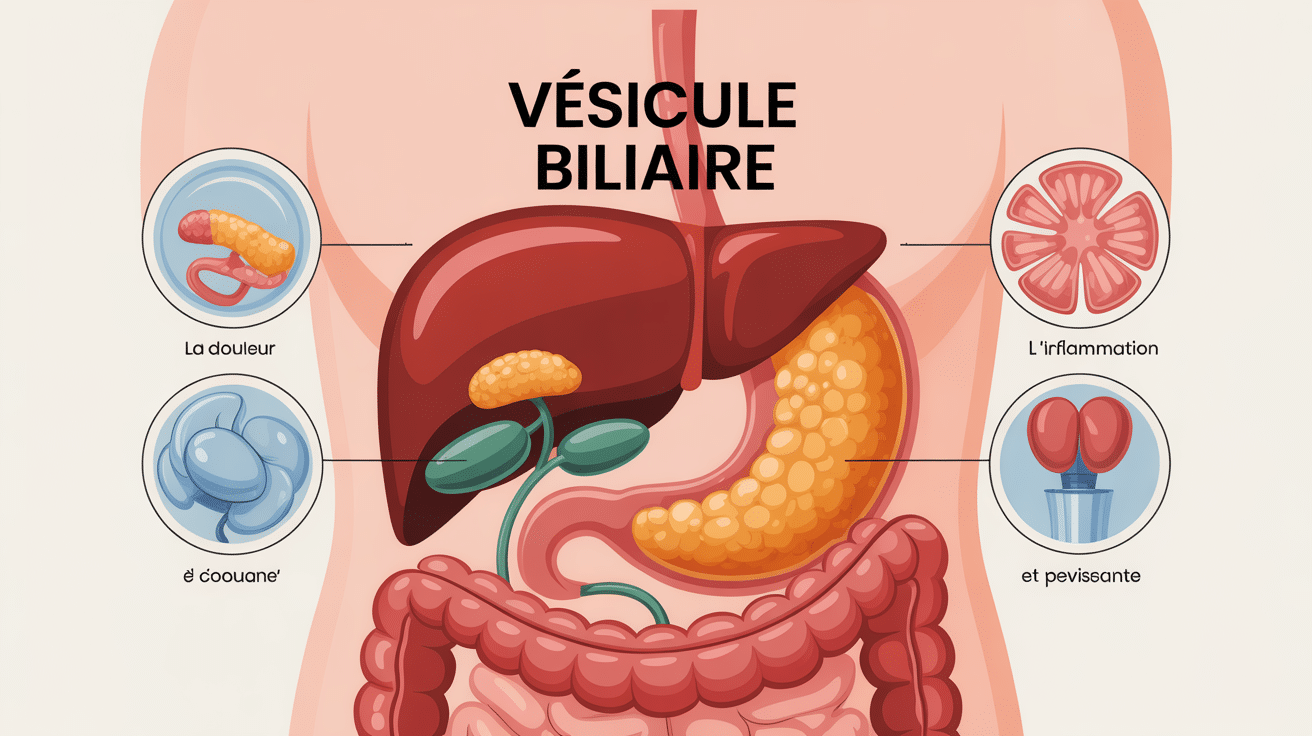 schéma vésicule biliaire complications peut-on mourir
