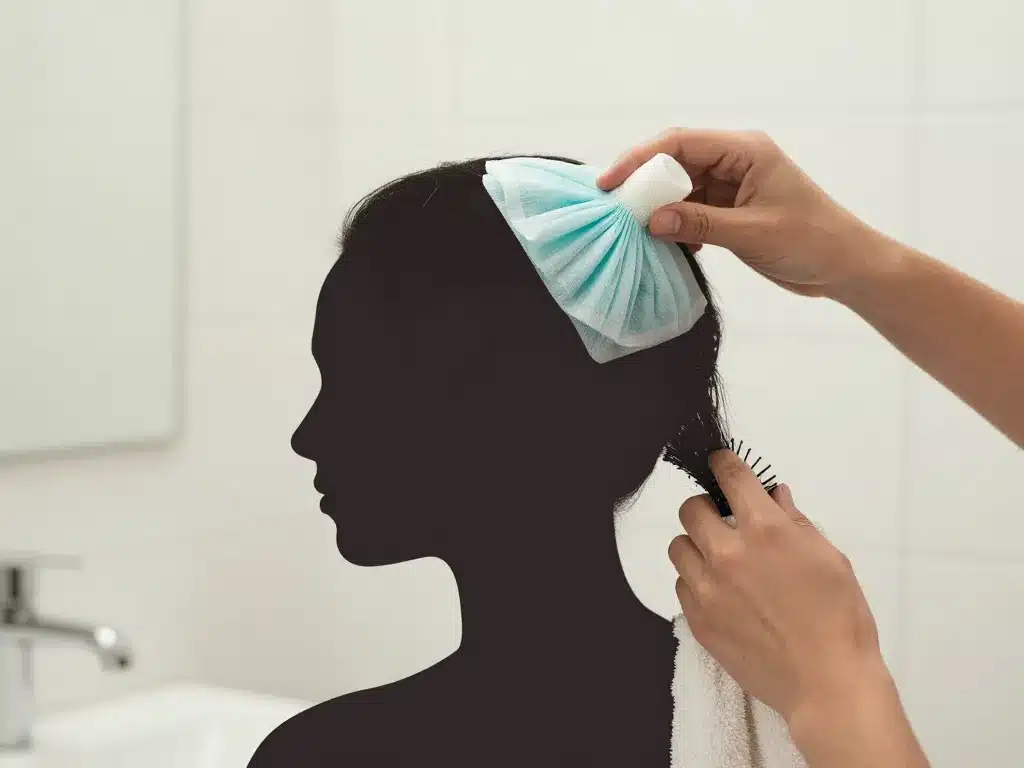 gestes quotidiens apaiser psoriasis cuir chevelu soins calmants