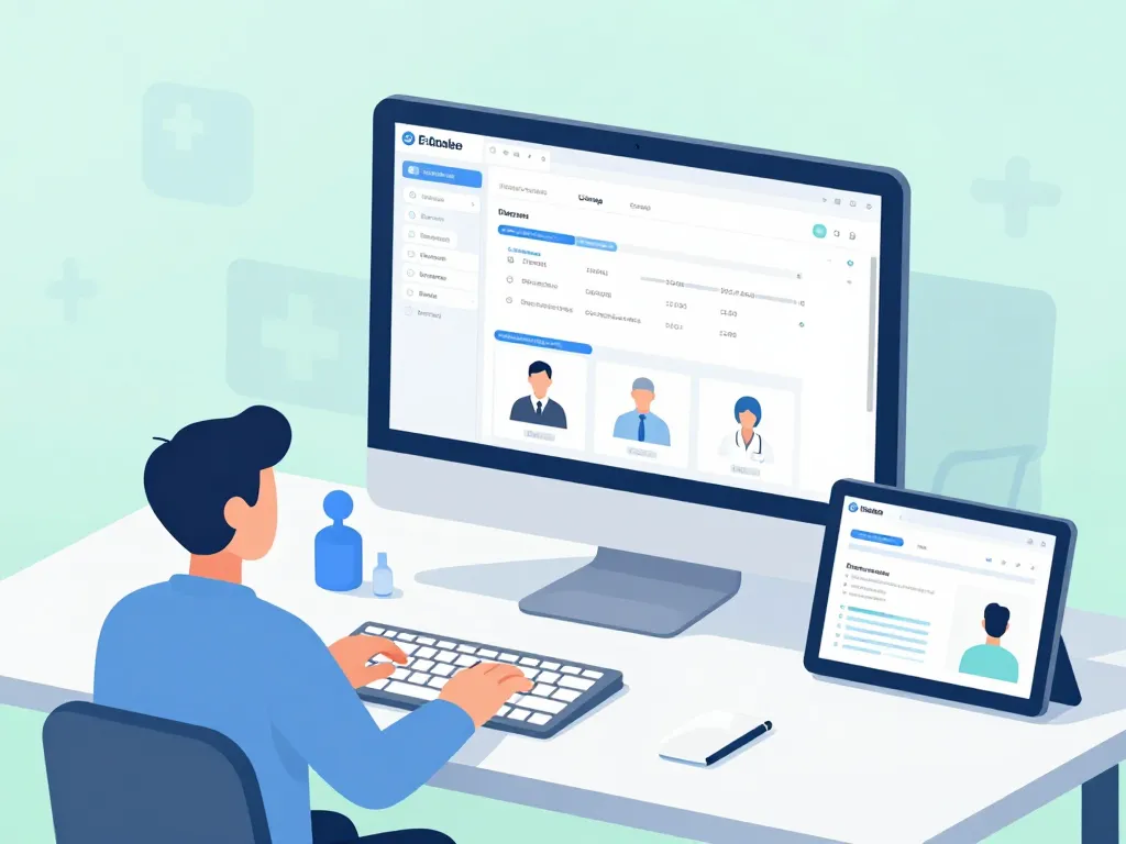 ordotype sélection logiciel médical interface workspace