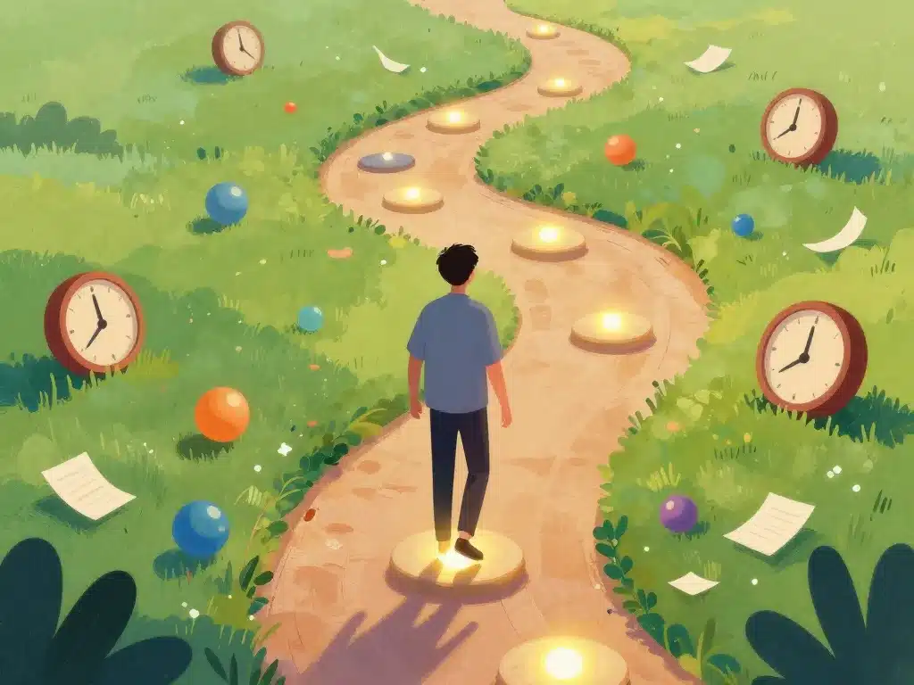 TDAH adulte illustration stratégies coping vie quotidienne