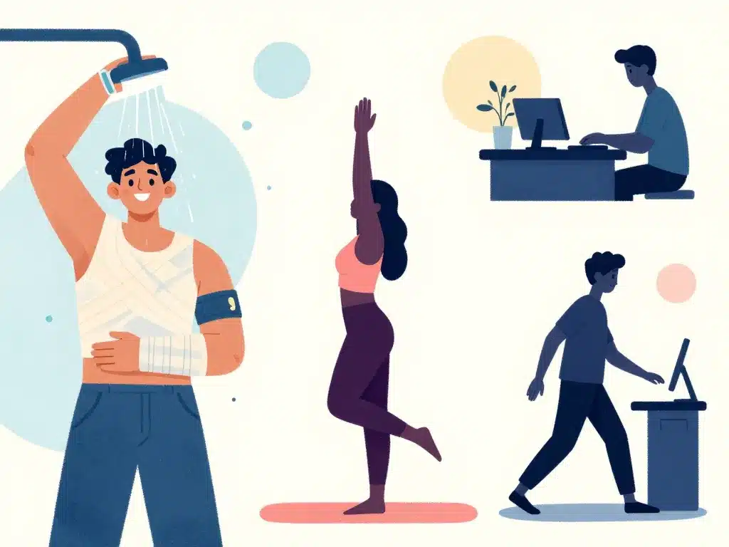 Vie quotidienne avec picc line gestes et conseils