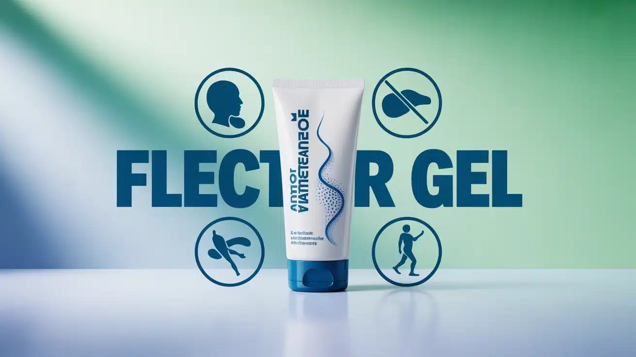 Illustration tube Flector gel anti inflammatoire peau inflammation